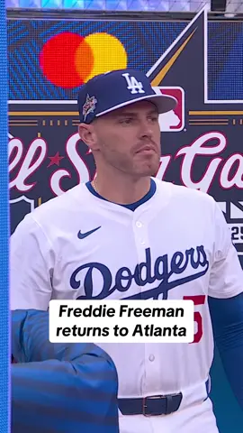 Welcome back to Atlanta, Freddie Freeman! 👏 #MLB #baseball #freddiefreeman 