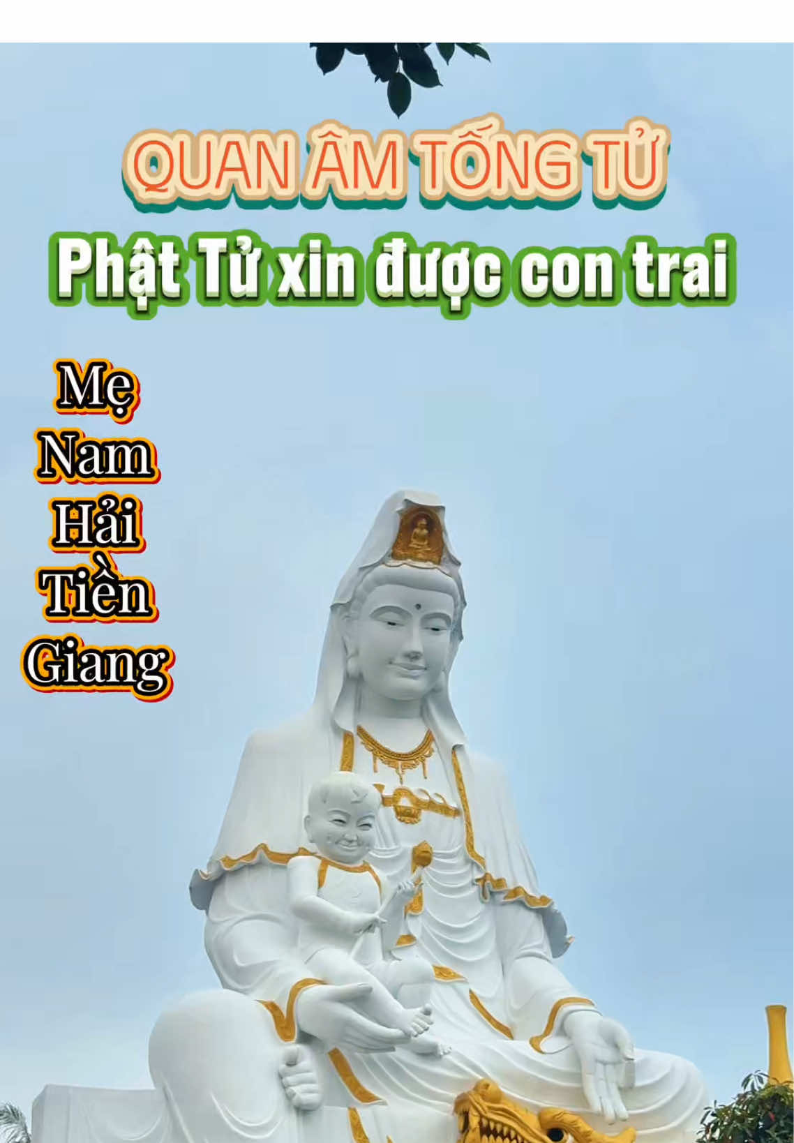 Phật Tử cầu Quan Âm Tống Tử xin được con trai - Mẹ Nam Hải Tiền Giang (Chùa Liên Hoa) #quanamtongtu #quanam #menamhaitiengiang #chualienhoa #vothanhmanofficial #caucon #cauconcai #quantheambotat 