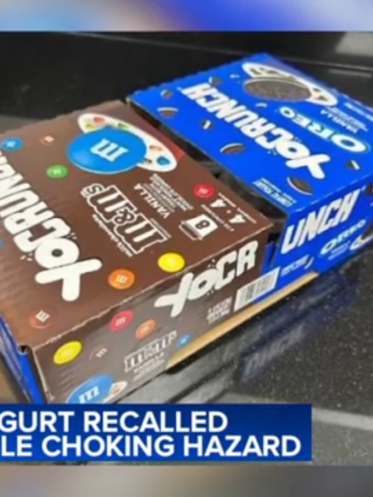 YoCrunch yogurt products sold across the country are being recalled because of the potential presence of plastic pieces in the dome topper, Danone US said Monday. #recall #yogurt