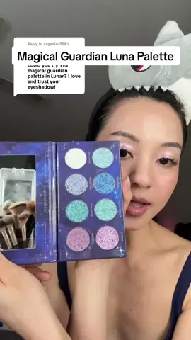 Replying to @sagenlav259 Girl, I’m shook , this Magical Guardian palette is absolutely stunning ✨ Thanks to you, I just discovered another fave brand to obsess over 😭💖 Consider me officially hooked!  @Yva Expressions ✨ #magicalgaurdianspalette #magicalgaurdiansglimmer #chromeeyeshadow #TikTokShopCreatorPicks #TTSBeautyBesties 