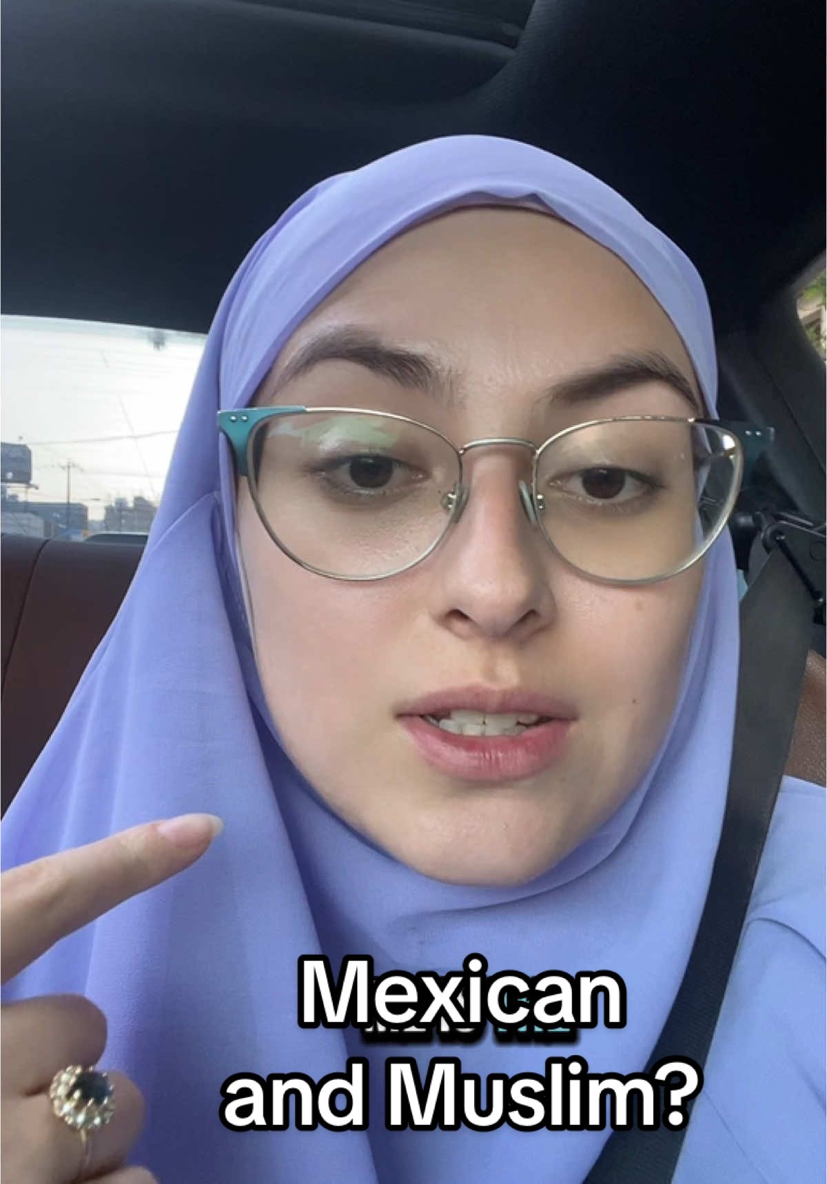Yes I am Mexican and Muslim. Islam is for all mankind. 🕌🤍 #mexicanrevert🇲🇽 #revert #latinarevert #muslimah #spreadislam #islam #fyp #khimar #hijab 