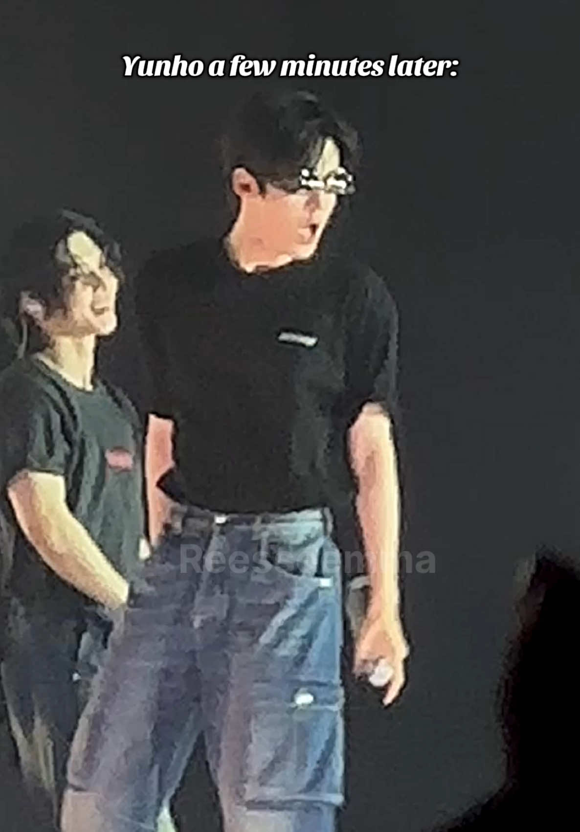 The shimmy brings it all home honestly #kpop #ateez #yunho 