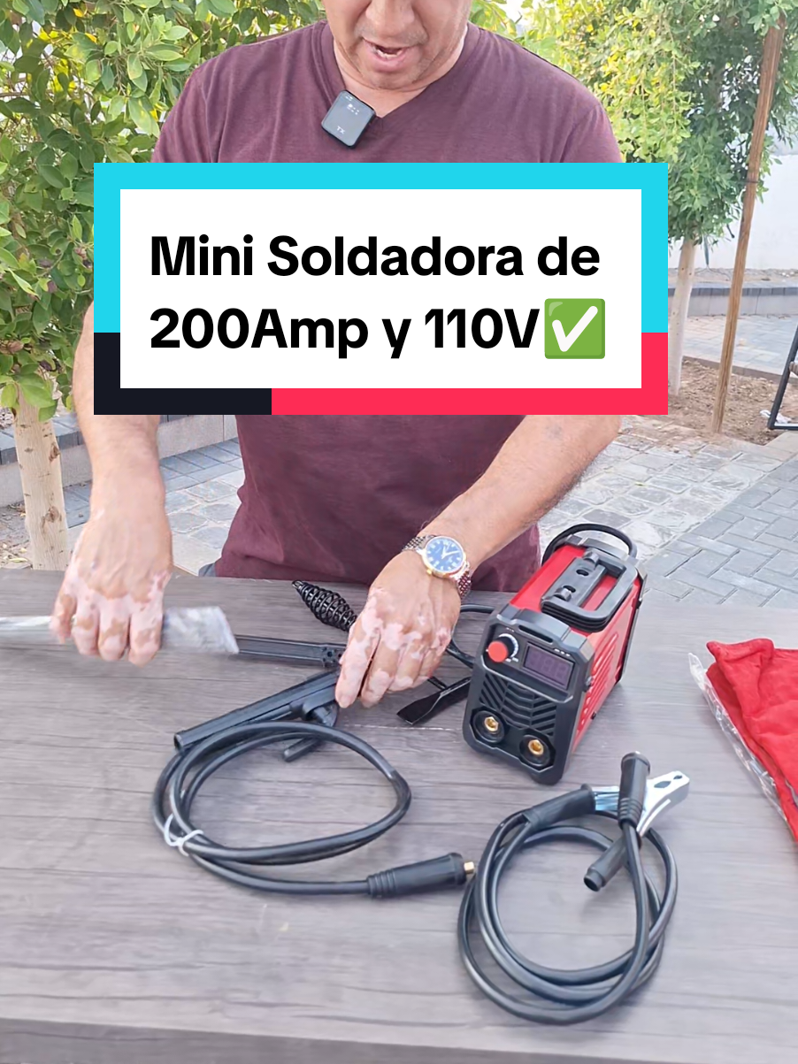 Mini Soldadora ✅️#welder #arcwelder #stickwelder #pocketwelder #soldadora #herramientas #trabajos #men #tiktokshop #videoviral #minisoldadora #tiktokshopcreatorpicks #DealsForYouDays 