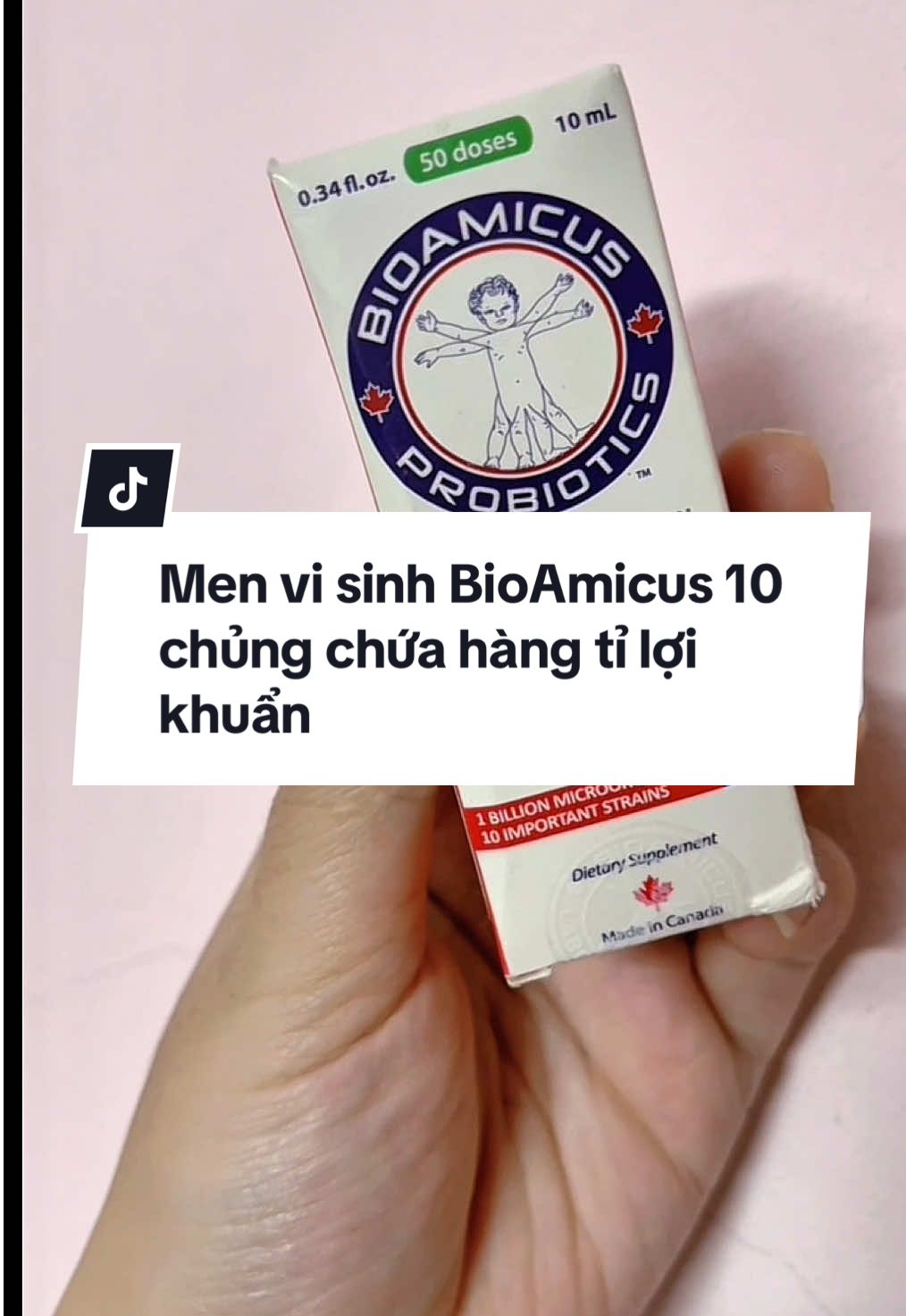 Men vi sinh BioAmicus 10 chủng chứa hàng tỉ lợi khuẩn giúp bé  tăng cường miễn dịch, hỗ trợ rối loạn tiêu hoá và chứng colic ở trẻ sơ sinh #menvisinh #menbioamicus #menvisinhbioamicus #mevabe #mevamiu #xaykenhtiktok 