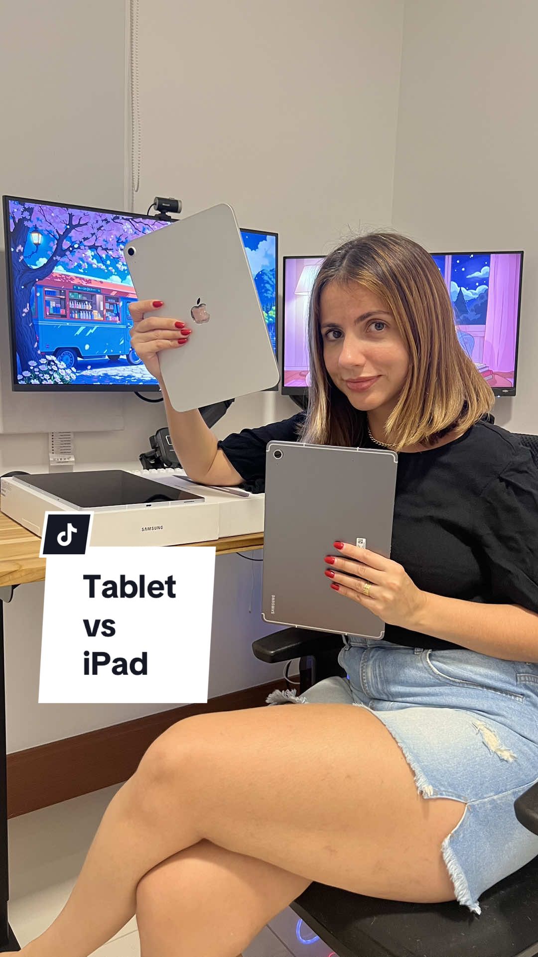 Tablet vs iPad, sendo eles o TAB S10 FE Plus, TAB S10 FE e o iPad 11 A16. Eu acabei ficando com a Apple mesmo com todas vantagens da @Samsung por questão de gosto. Mas ambos são bem fluidos! #tabs10feplus #tabs10fe #s10fe #s10feplus #ipad11a16 #ipad11 #creatorsearchinsights #ipadvstablet #samsung #apple #ipad #tablet