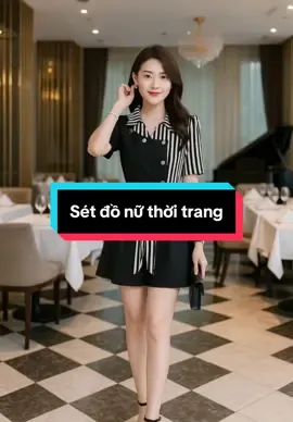Sét bộ nữ áo cổ sang trọng và thời trang #trend #xuhướng #viral #thoitrang #xuhuongtiktok #model #thoitrangnu  @PhuongLinhshop 