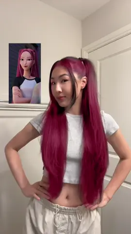 Replying to @Aaclassic thank god Mira’s hairstyle is so much easier than Rumi’s 😭🩷 this one is definitely quick and easy! Would you try this one? 