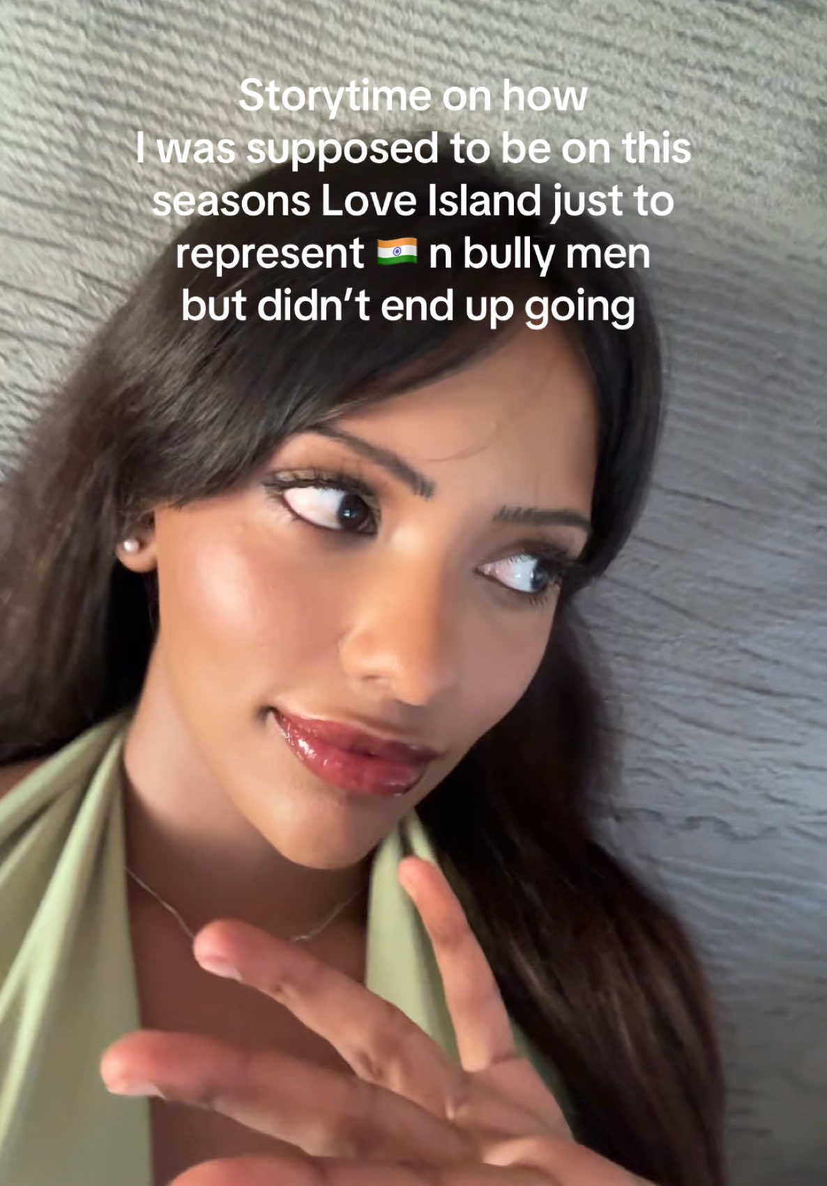 After 6 months of interviews, they asked me to be a bombshell I said no ahhaha I ain’t stealing no one’s man #fyp #storytime #LoveIsland #loveislandusa #indian #browngirl #representation 