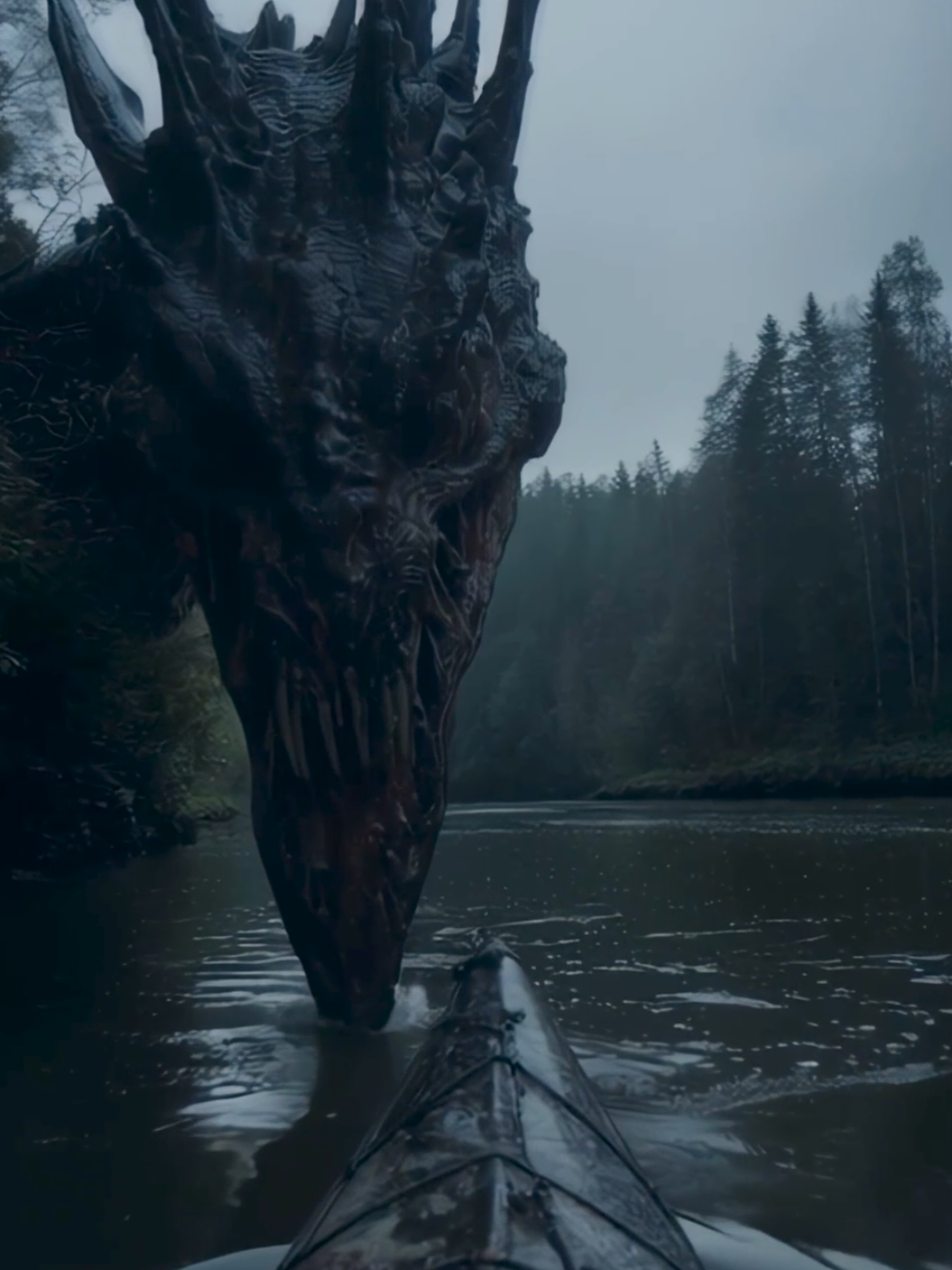 New fear unlocked: Lake Dragons #nightmarefuel #horror #scary 