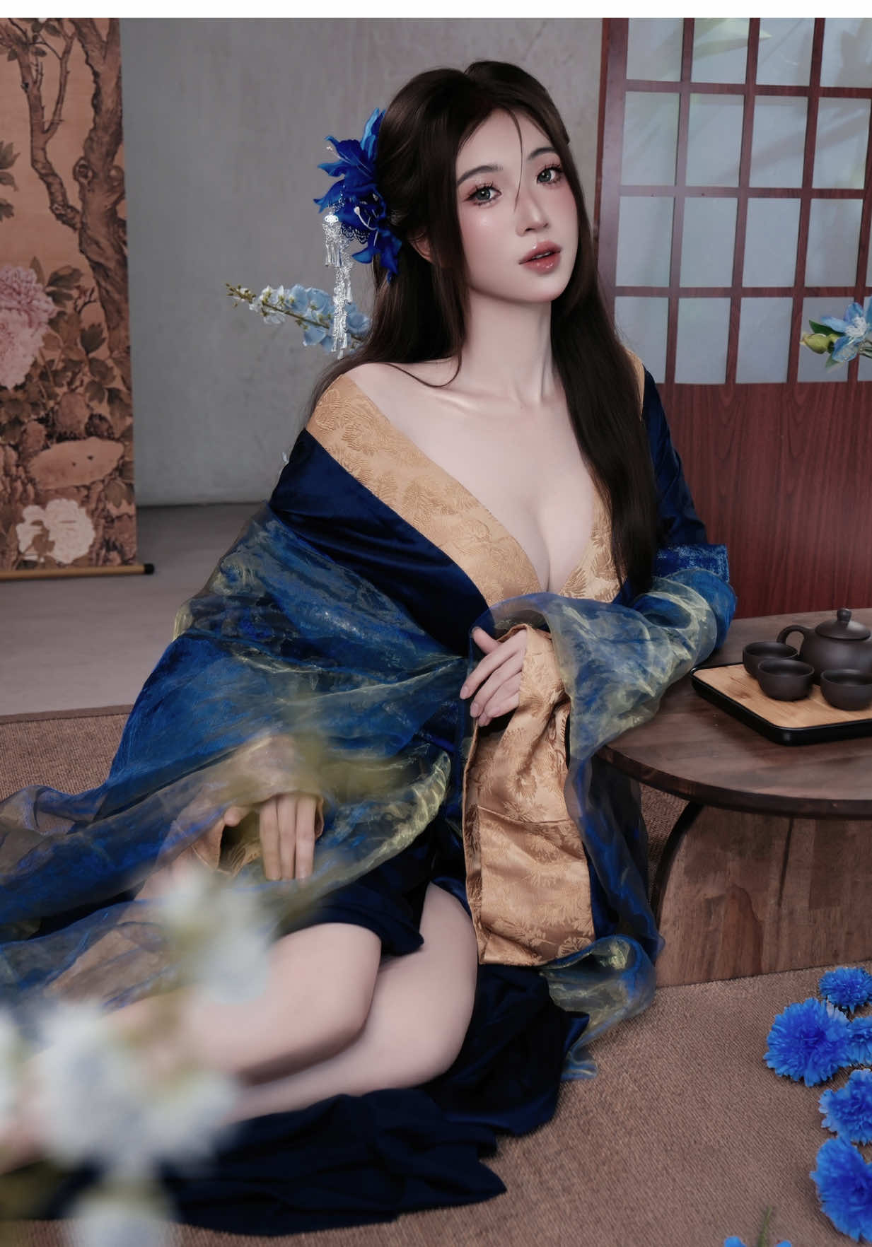 Kimono 𝒷𝓎 TRUONGPHOTOGRAPHY #TruongPhotography #ConceptChupAnh #TanAn #Wedding #Portraint