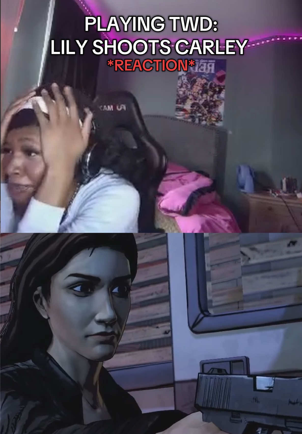 i didn’t even get to crack buns bro… #thewalkingdeadtelltale #telltaletwdg #twdtelltale #leeeverett #reaction #gaming #viral #fypシ #xyzbca #telltale #twd 
