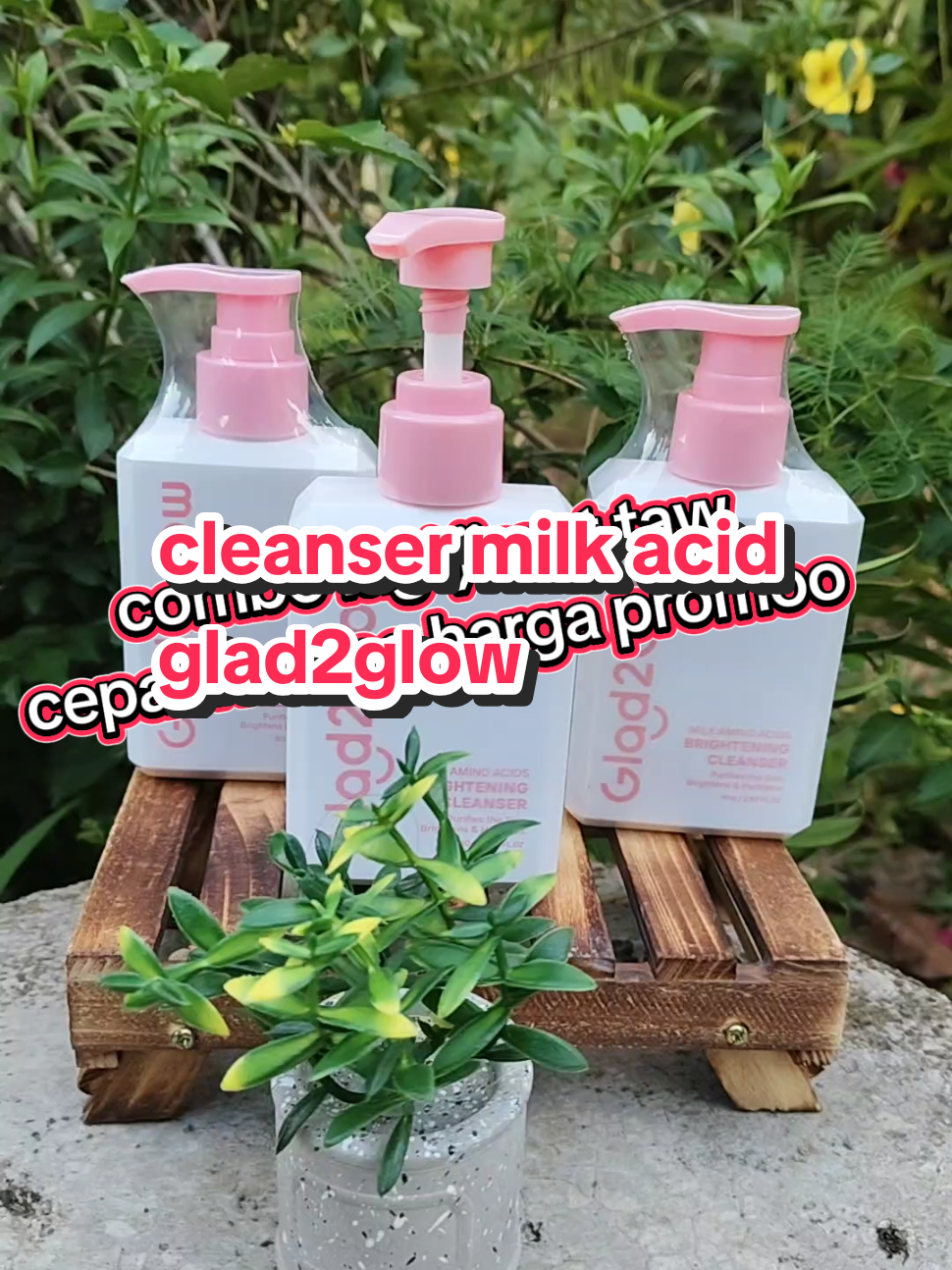 seriusss harga jekpottt weh #glad2glowmy #glad2glowmilkcleanser 