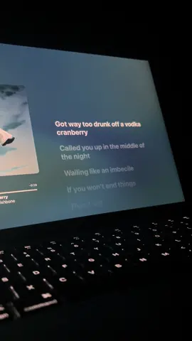 Vodka Cranberry by Conan Gray || #audio #lyric #lyrics #fyp #song #songs #lyricstrend #lyricstext #vodkacran #vodkacranberry #conangray #conan #wishbone 