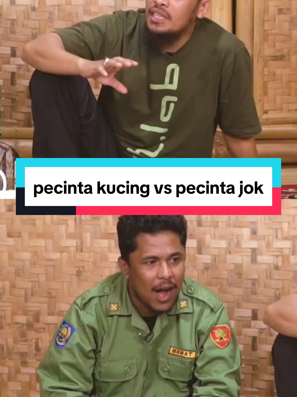 pecinta kucing vs pecinta jok #titikkumpul #abdurarsyad #ariekriting #mamatalkatiri #prazteguh #hewan #kucing #jokmotor #pecintakucing #fyp #foryou #fypシ 