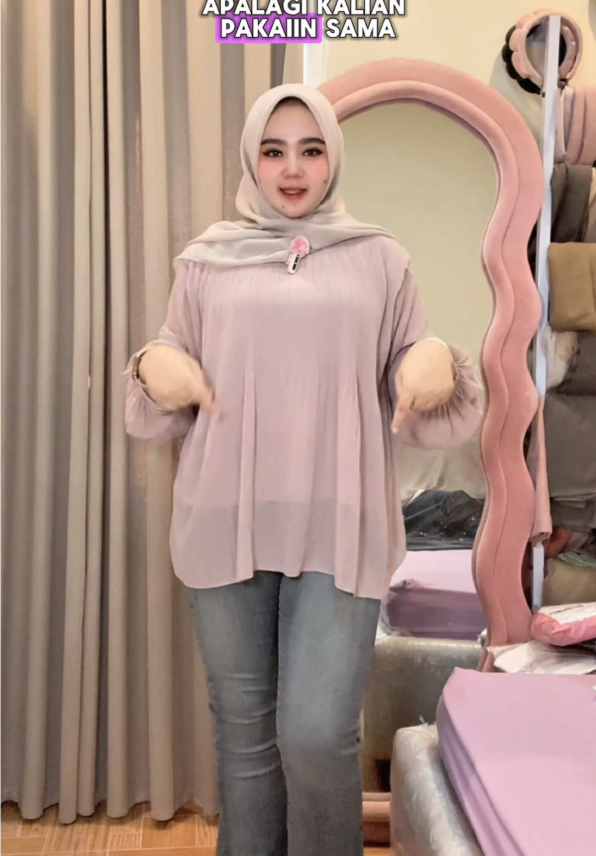 Bahannya adem warna nya cakep2💗 #atasanwanita #blousewanita #blousecantik #masyaallahtabarakkallah 