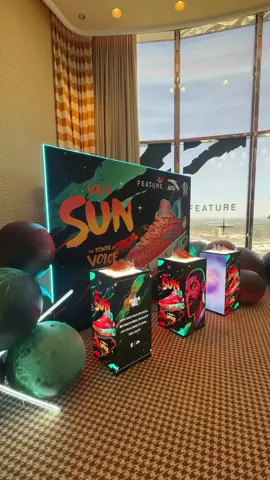 We got an Exclusive Invitation to check out the KAI 2 “SUN” by @kyrieirving x @antasportsofficial 🔥☀️ —Now available at Anta.com & @feature 🔥🔥🔥 Shout out the @goodplayagency for the lob!🏀😘 #kyrieirving #kai2sun #encoretowersuites #kicksonfire #familykicks #sneakerhead #ballislife #freshkicks #fyp