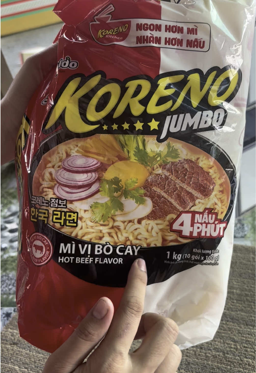 Mỳ Ăn Liền PALDO KORENO JUMBO HÀN QUỐC 1KG GÀ/ TÔM/ BÒ CAY/ KIM CHI/ NẤM/ HẢI SẢN CAY / BÒ ĐẬM VỊ##sieungon#sieungonmieng🍮🍿🧁🍢🥮🍤🥠🍘🍥#mycay#ancungtiktok#xuhuongtiktok#xuhuong#anvat @@ᥫᩣMy Việc Làm🎀 @@Ảnh và Chỉ🫶🏻