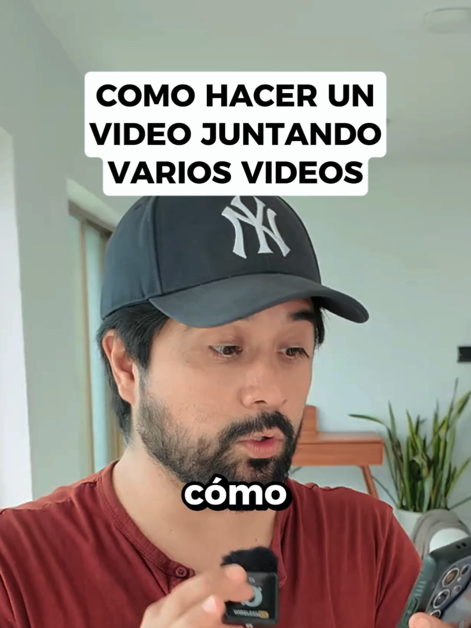 Cómo hacer un video juntando varios videos 😮 #creaciondecontenido #tiktoktips #ucg #capcut #edicion 