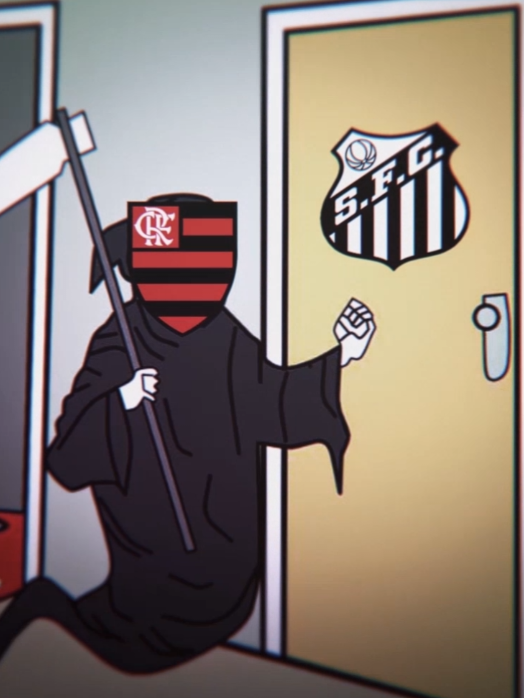 Falta apenas 1 pra coleção 🔥 Hoje dá Flamengo ou Santos? | Collab W/ @HUGO.FLA  . . #flamengo #santos #brasileirao #futebol #aftereffects #edit 