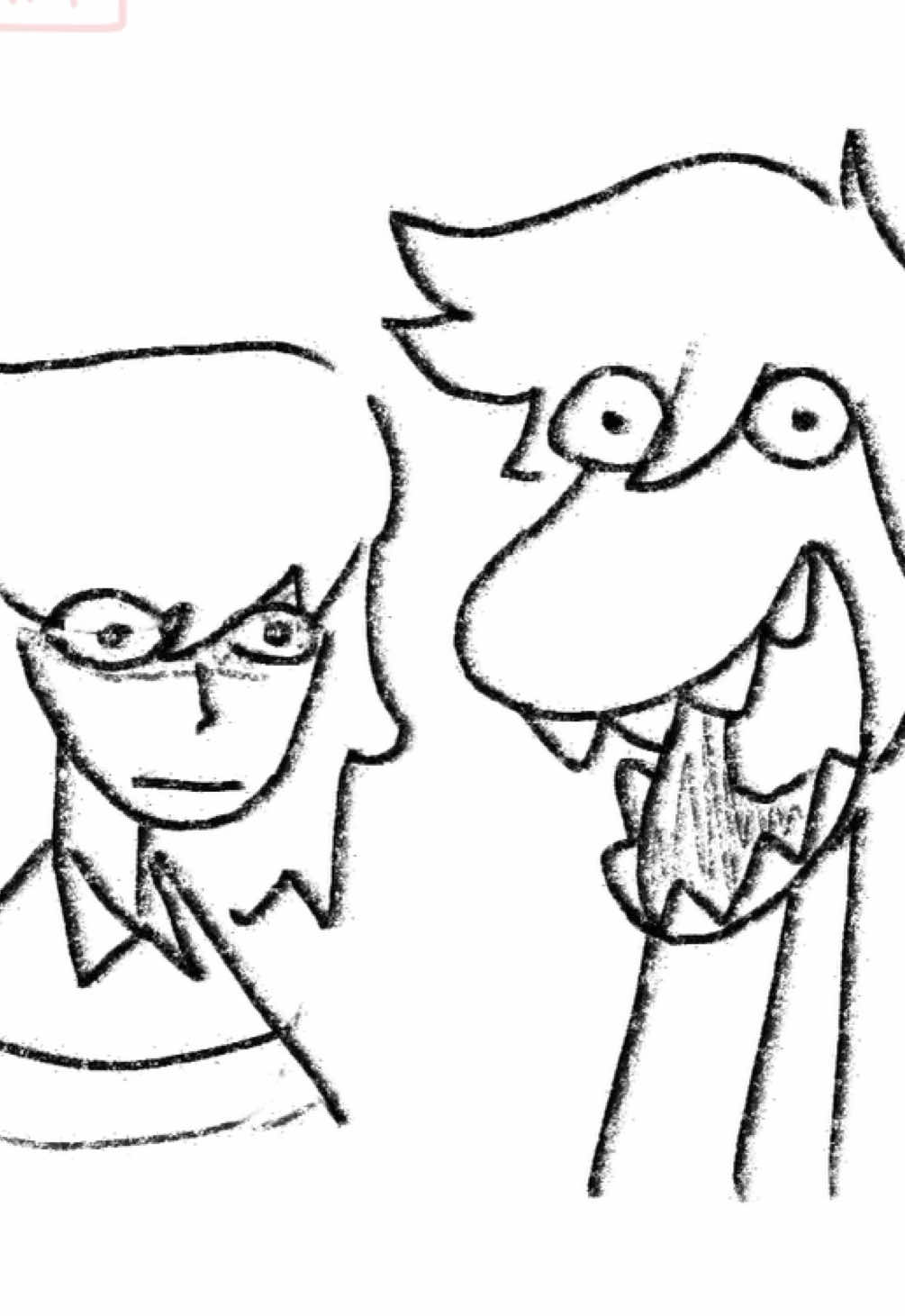 Vro forgot to put it on silent | #deltarune #kris #susie #animation #trend 