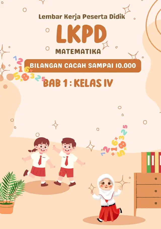 LKPD Matematika Kelas 4 Bab 1 Semester 1  