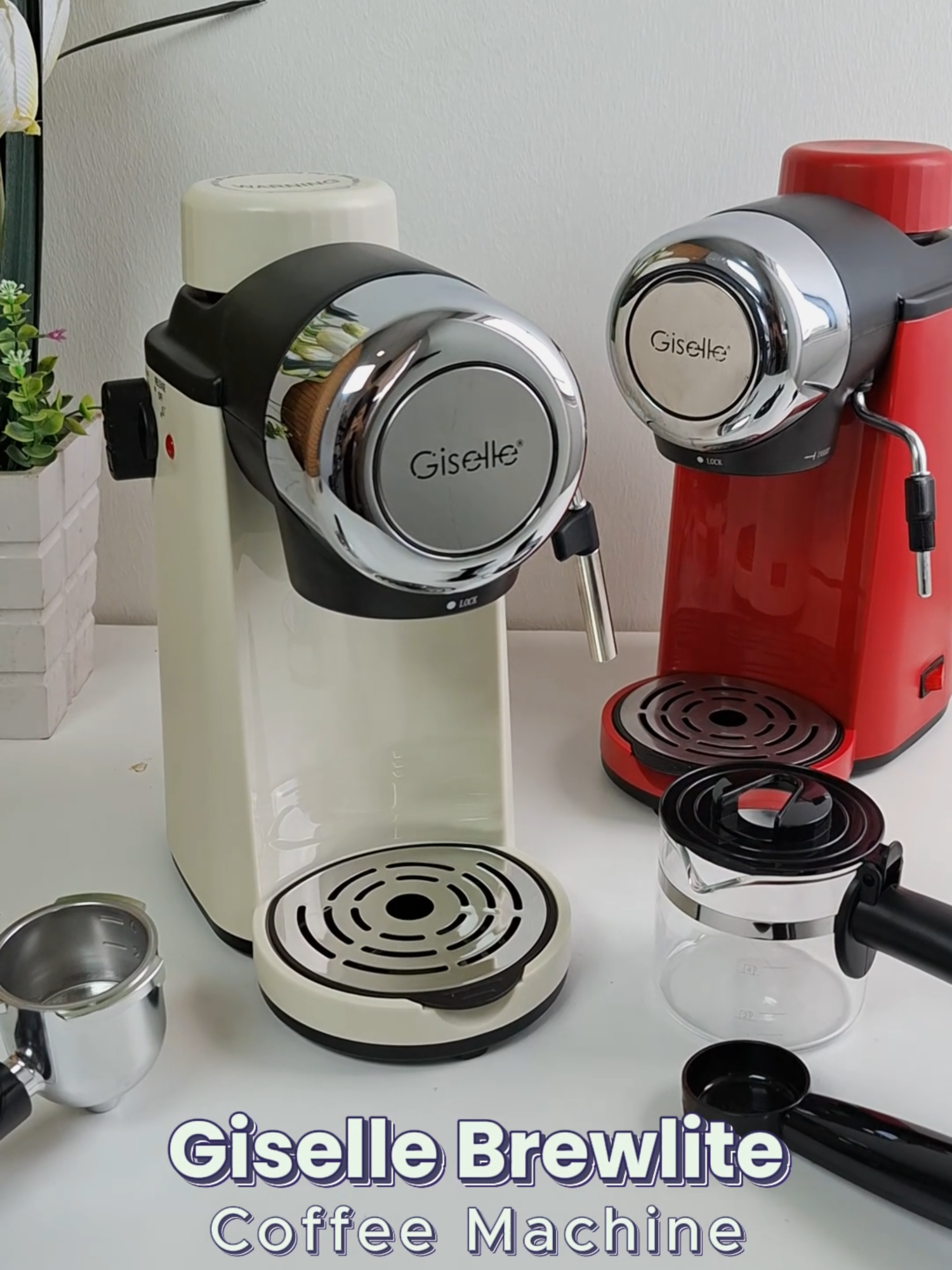 ☕ Start your morning right with the Giselle BrewLite — brew, steam, sip, and smile. One knob, full flavour. #gisellecoffeemachine #CoffeeLovers #HomeCafe #CoffeeMachine #LatteAtHome #Tiktokshop #EasyBrew #MorningCoffeeVibes #CoffeeRoutine