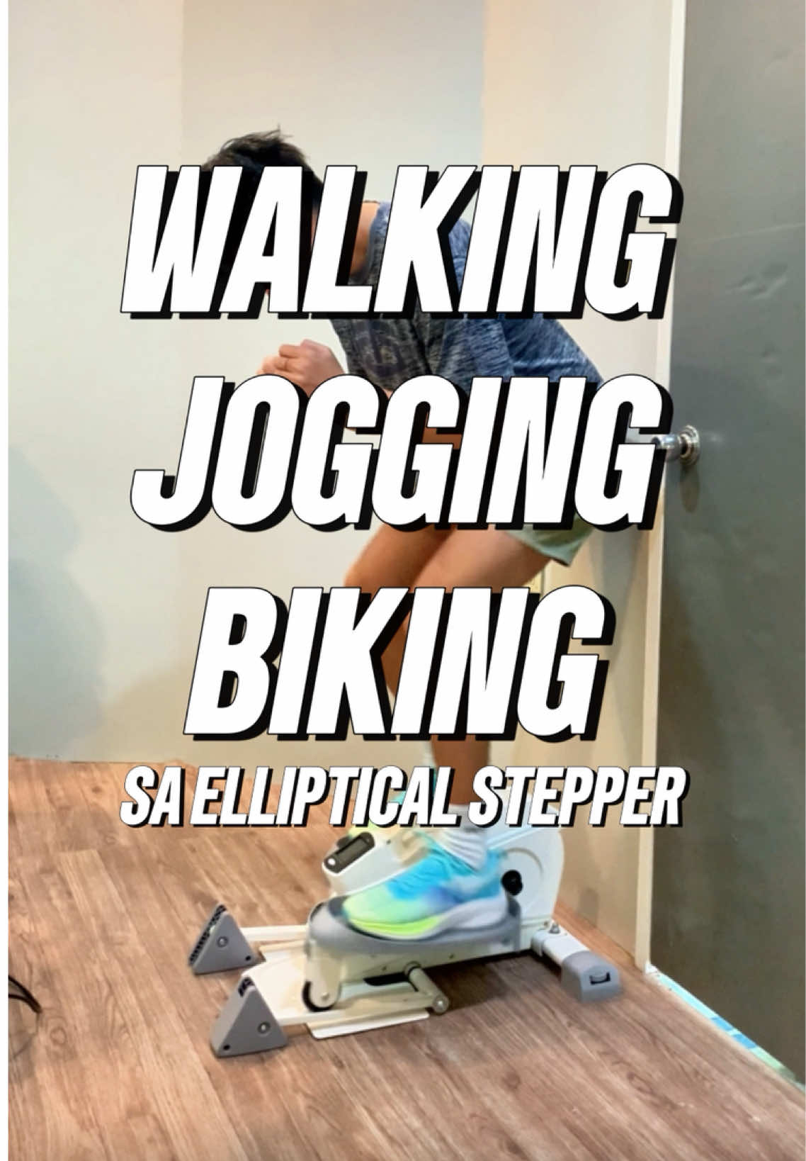 Kung mahilig ma sa walking, jogging at biking try mo tong elliptical stepper #elliptical #ellipticalstepper #stepper #walking #biking 