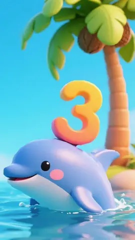 1 to 10 #kidsoftiktok #tiktokkids #kidscartoon #dongvatdangyeu #1to10 #nhacthieunhivuinhon #songforkids 
