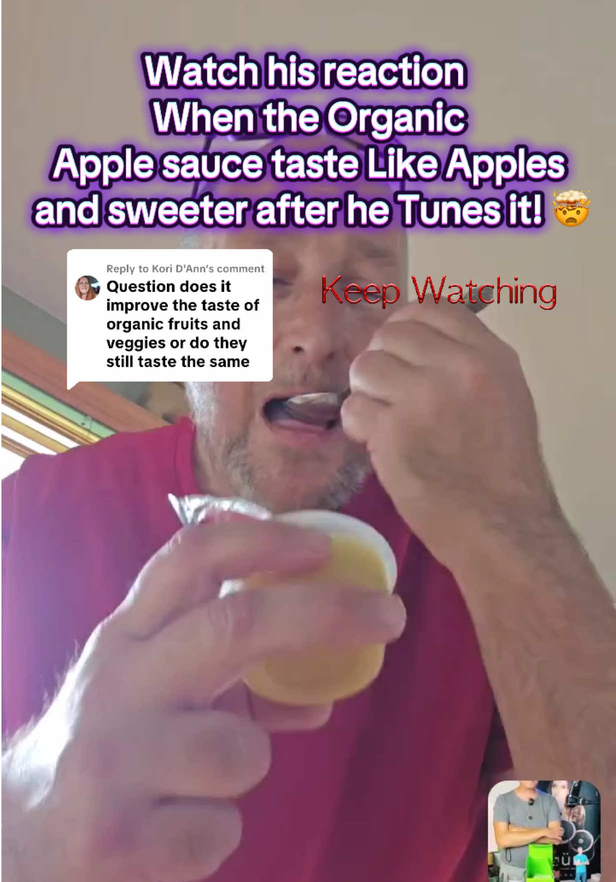 Replying to @Kori D'Ann #answeringcomments #LIVE #livehighlights #applesauce #scienceismagic #detox #balance #groundingtechique #grounding 