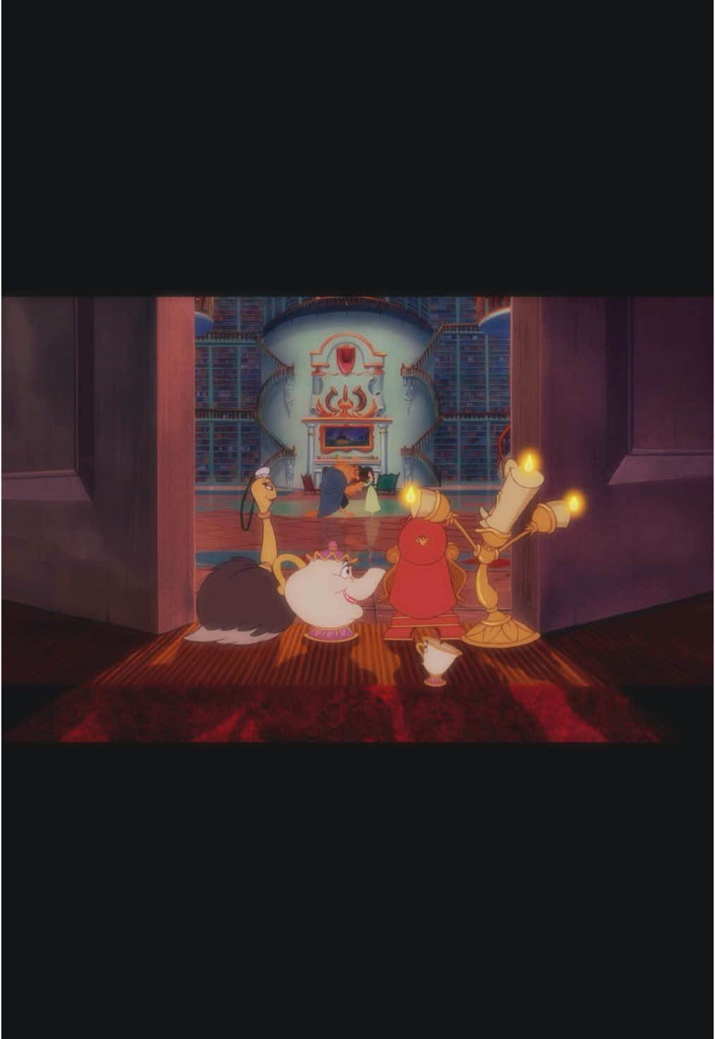Beauty & The Beast 🕯️📚 - ‘beautiful library scene’ #beautyandthebeast #beautyandthebeastedit #movie #disneymovies #disney #princess #belle #beautyandthebeastmovie #belleprincess #disneytiktok #fypシ #fypツ #foryou 