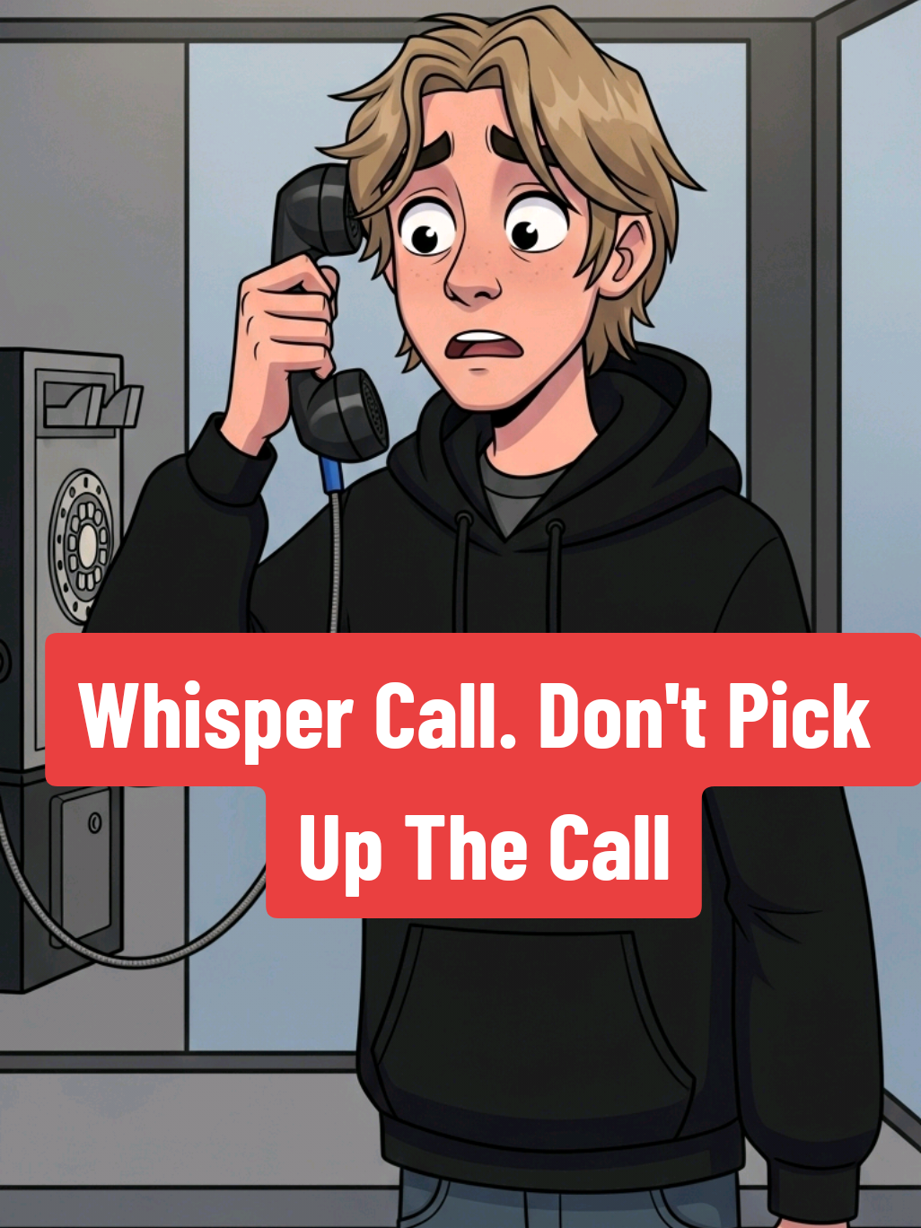 The Rest Stop Caller. Whisper Call | American Urban Legend #scarystory #animation #truestory #mystery #unitedstates #horrorstory #fyp #redroom #creepypasta  #scarystorytime #horrortiktok 