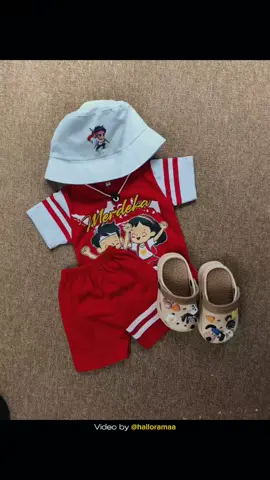 Setelan Gemes Kemerdekaan Buat bulan depan 🤩  #setelananak #kaoskemerdekaanindonesia #kaosanaklakilaki #bajuanakperempuan #CapCut 