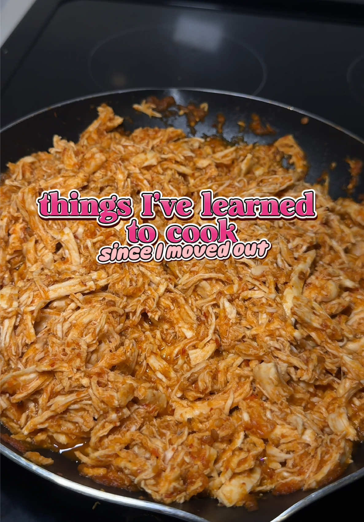 tinga is a quick & yummy meal that never misses 😛 (we don’t like onions in it 🥲)  @Ninja Kitchen  ⬇️⬇️⬇️ INGREDIENTS  - Chicken Breasts (2-3) - 2-3 Roma Tomatoes  - 1/2 Onion  - 1 Can of Chipotle Chiles  - Salt, Pepper, Chicken Bouillon, Garlic Powder, Onion Powder  RECIPE  - Boil your chicken & 1/2 an onion for 20 (ish) minutes - Add your cut tomatoes to that same water for 3-5 minutes  - Add the tomatoes & onion to the blender + 1/2 cup of the boiled water,  1 tablespoon of chicken bouillon, 2-3 chipotle chiles, & seasonings (to your liking)  - Shred your chicken (easiest w/ this tool)  - Add your sauce to a pan and allow it to simmer  - Add your shredded chicken - Serve with tostadas & you’re done!  #CapCut #tinga #howtomaketingadepollo #roadto2k #learninghowtocook #cookingathome #sandraa_angelicaa #whativelearned #mexicantiktok #mexicanfood #mexicanrecipes #ninjablender #recipesoftiktok #recipesunder30minutes #EasyRecipe #quickandeasyrecipe #quickmeals #mexfood #tingadepollo #imjustagirl #LearnOnTikTok #recipesforyou #easyprep #chickenshredder #tfalpans #tucson #tucsonarizona #az #tucsonaz 