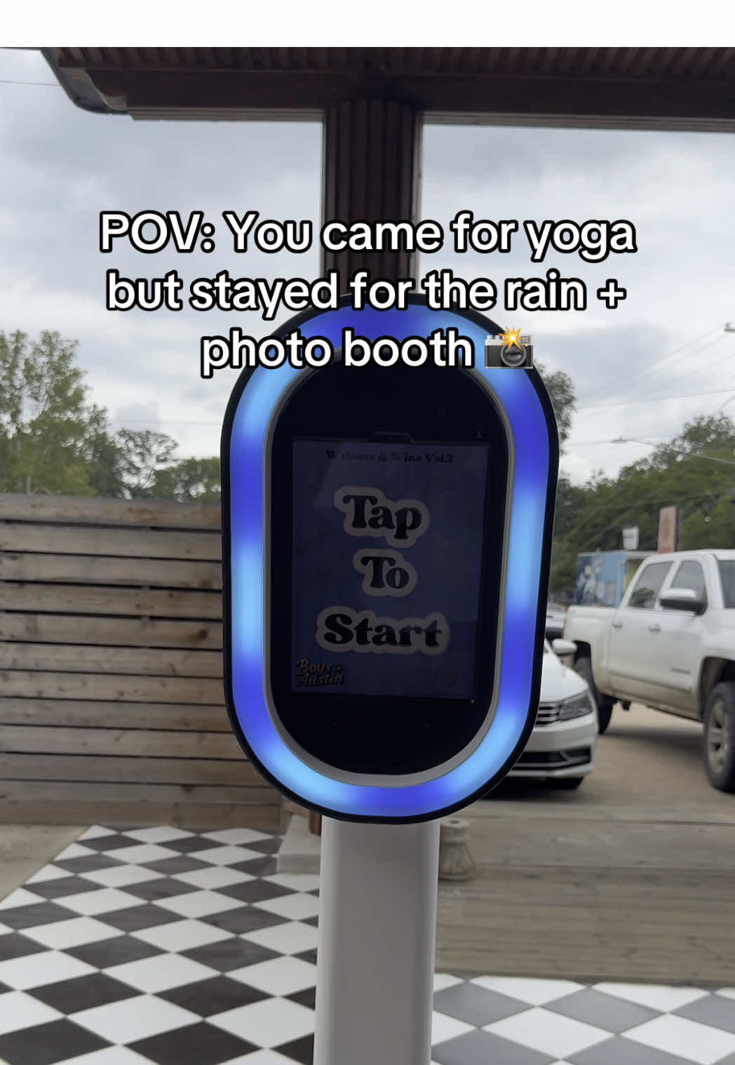 Rain or shine, we showed up and showed out 🌧️🧘‍♂️ Howdy Clicks Photo Booth captured the vibes at the Boys in Austin yoga event at RSRV — flow, fun, and photos✨ #HowdyClicks #howdyclicksphotobooth #BoysInAustin #RSRVbar #AustinEvents #YogaVibes #RainyDayMagic #PhotoBoothMoments