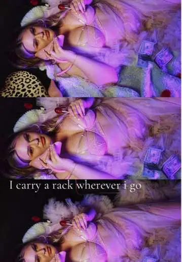 Yes my back hurts #fyp #blondehair #racksonracks #trend 
