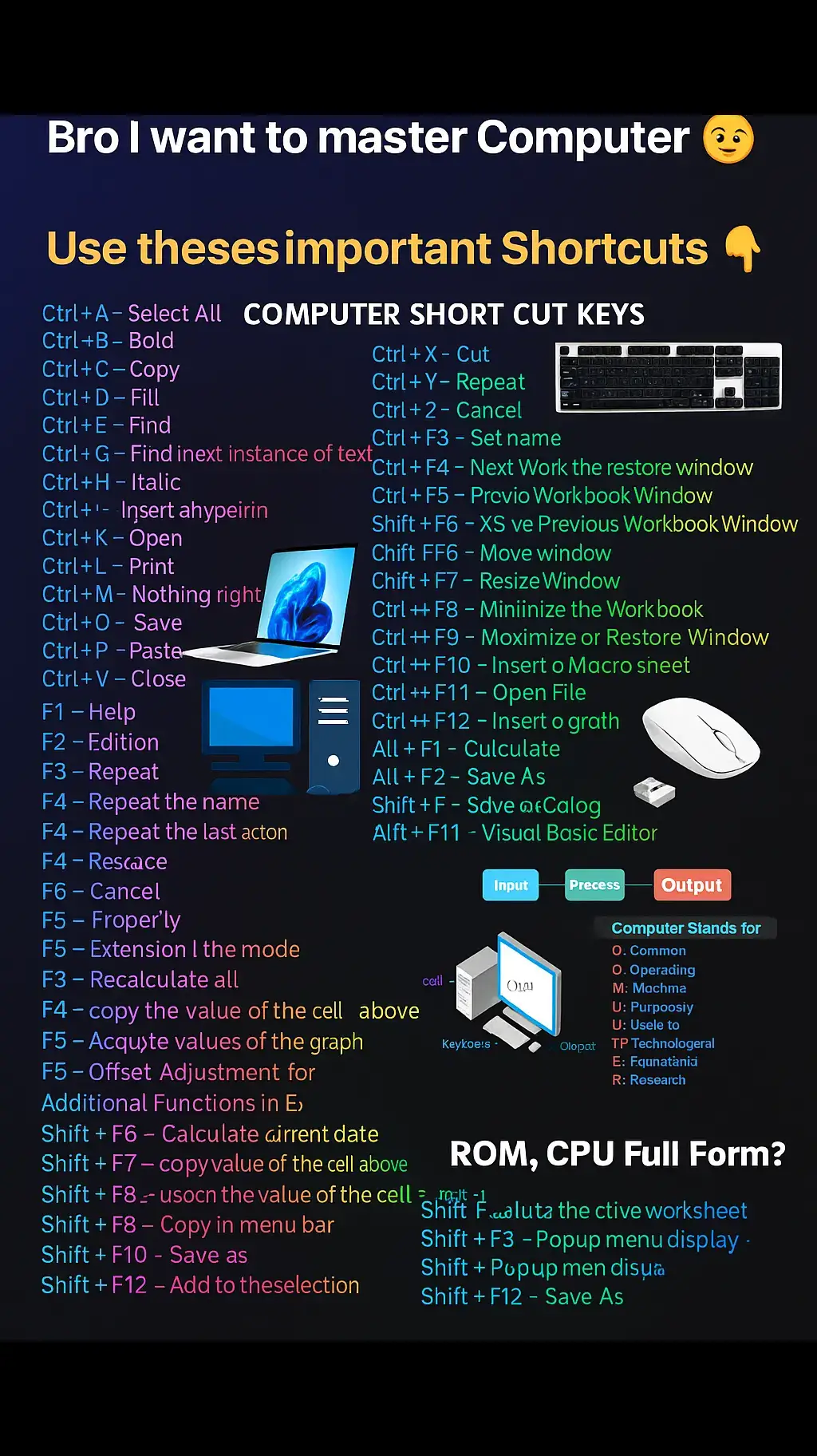 Here’s a viral-style TikTok video description with high-engagement hashtags for your computer shortcuts video: 🧠 Wanna master your computer like a pro? Here are must-know shortcuts every beginner should learn! 💻🔥 Save this for later & share with your friends! 🙌 #ComputerTips #ShortcutKeys #LearnTech #StudyHack #ProductivityHacks #WindowsTips #keyboardshortcuts 