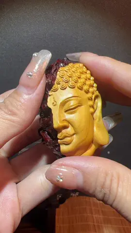 佛魔本同体，一念善即是佛，一念恶即是魔，善恶皆由心生，善恶皆在一念之间。#木雕工艺品 #万物皆可盘 #善恶一念之间