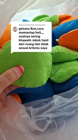 Membalas @tatatwoii1  harus sabar kak #bonekaflanel #handmadewithlove #DIY #fypシ 