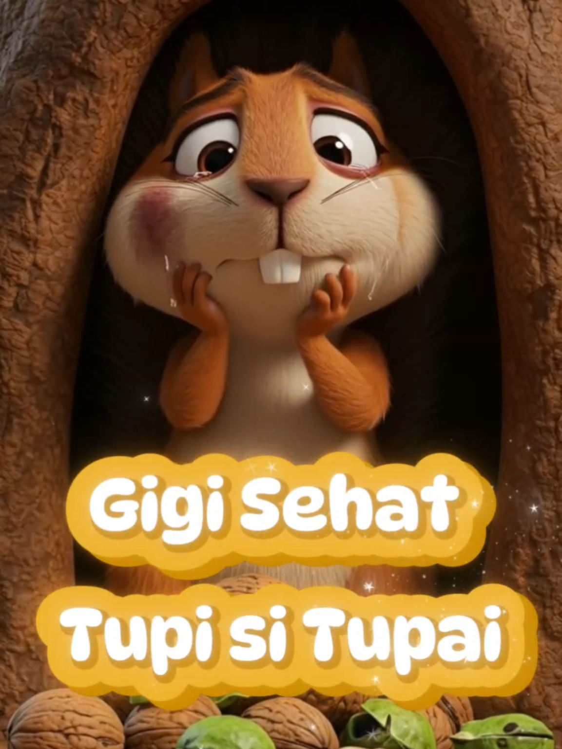 Si kecil malas sikat gigi? 😴🪥 Yuk, kenalan sama Tupi si Tupai! 🐿️ Awalnya, Tupi punya gigi super kuat untuk memecahkan kacang kenari 🌰💪. Tapi karena ia suka makan buah beri manis 🍓 dan malas sikat gigi, tiba-tiba... ADUUUH! Giginya jadi sakit! 😭🦷 Gimana ya cara Tupi menyembuhkan giginya? Tonton petualangan Tupi bertemu Dokter Burung Hantu 🦉 dan belajar rahasia sikat gigi ajaib! ✨ Cerita ini mengajarkan si kecil pentingnya merawat gigi dengan cara yang seru dan mudah dimengerti. Dari malas jadi rajin, Tupi kini punya senyum paling sehat di hutan! 😁 #dongeng #ceritaanak #bukuceritaanak #AnimasiAnak #fyp #DongengSebelumTidur #storytime #gosokgigi 
