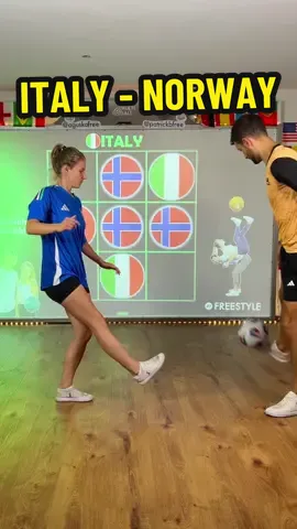 ITALY 🇮🇹 vs NORWAY 🇳🇴 #WEURO @Switzerland #football @patrickbfree 