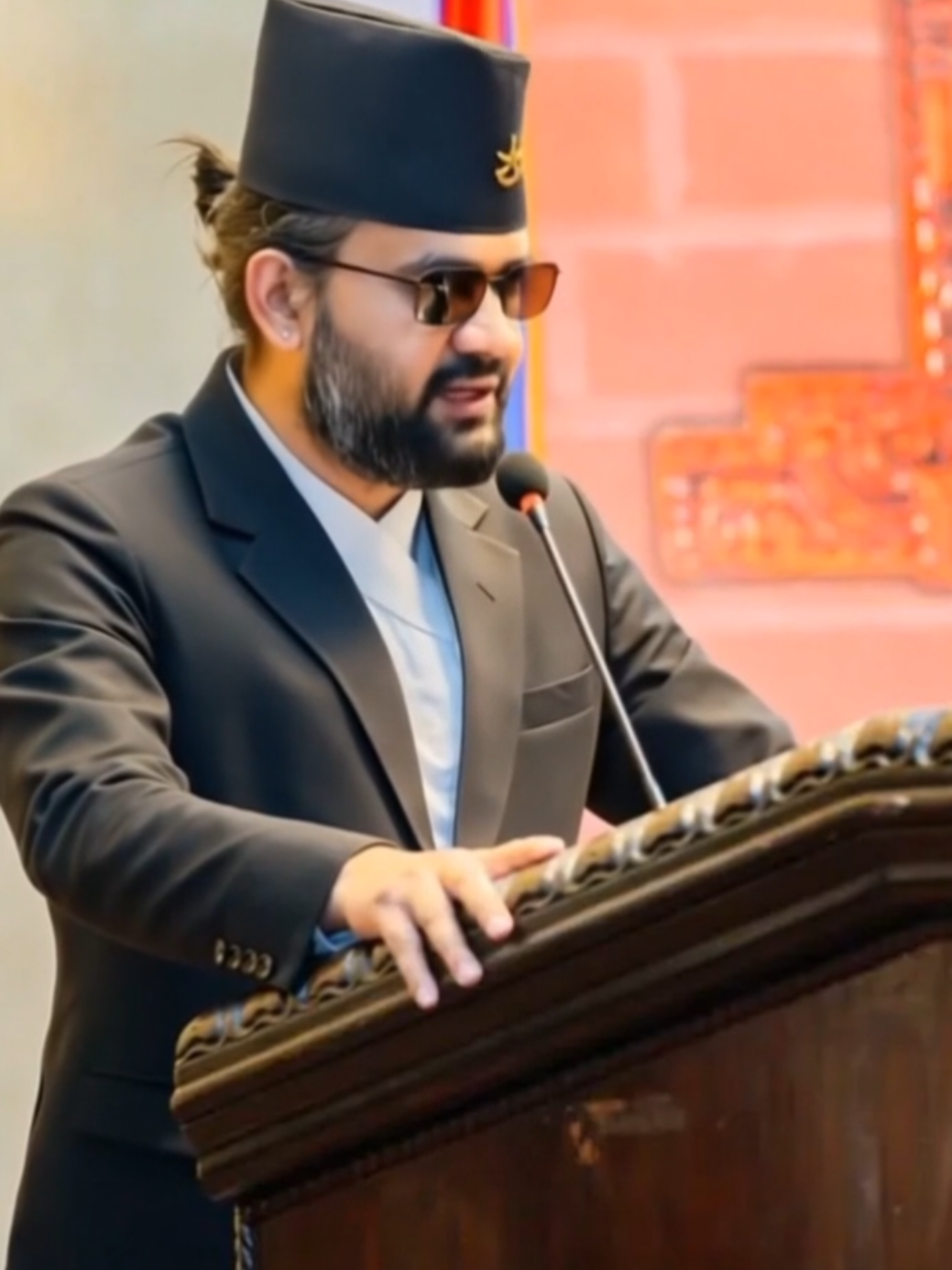 Balen Shah Speech: Yo Desh Kina Dubeko Vanne Janna Chahanu Hunxa Vane!!!  #creatorsearchinsights #balen #shah @tiktok creators 