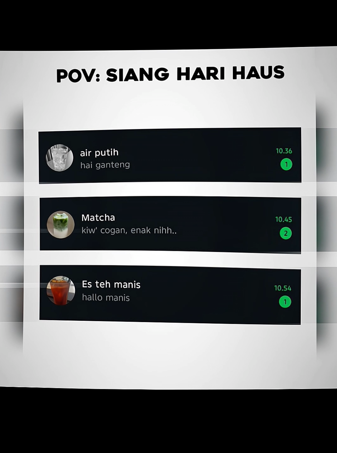 bingung #water #matcha #esteh 