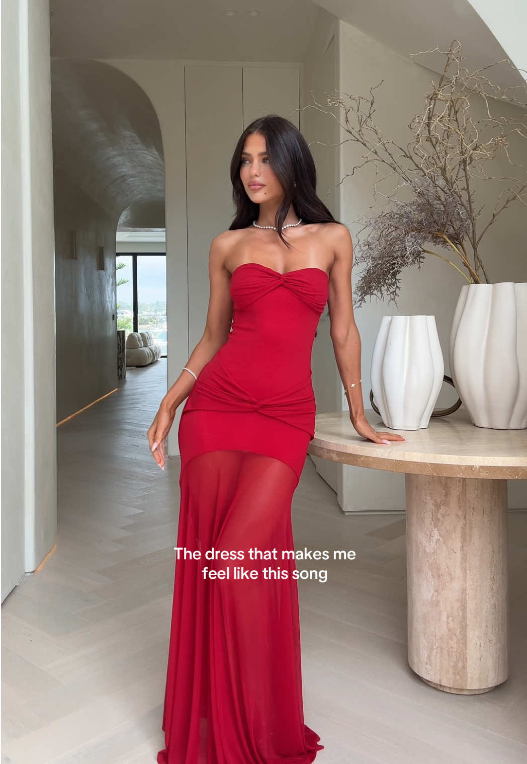 Our ‘Tasmin Maxi’ in Red ❤️ #thatssofetchau #maxidress #formaldress #weddingguestdress 