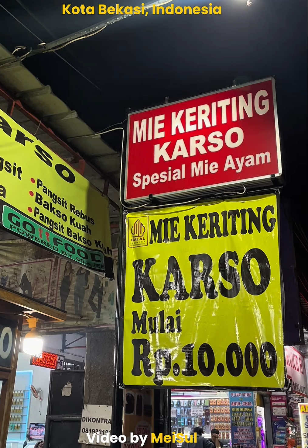 📍Mie Keriting Karso | ⏰ 07.30-21.00 | #foryoupage #viral #fyp 