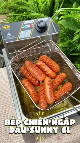 Bếp chiên ngập dầu Sunny siêu tiện lợi, chiên đủ thứ 😍 #thegarden #bepchien #dungcuphache 