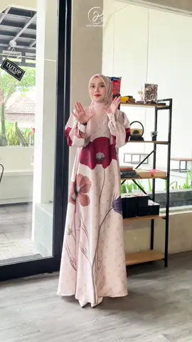 Btw, ngafe pakai Garbera Dress cakep juga ya bund.🤭 Yuk samaan! #dynclothingline #racuntiktok #racuntiktokshop #gamisdyn #dressdyn #dresskondangan #gamiscantik #ootdfashion 