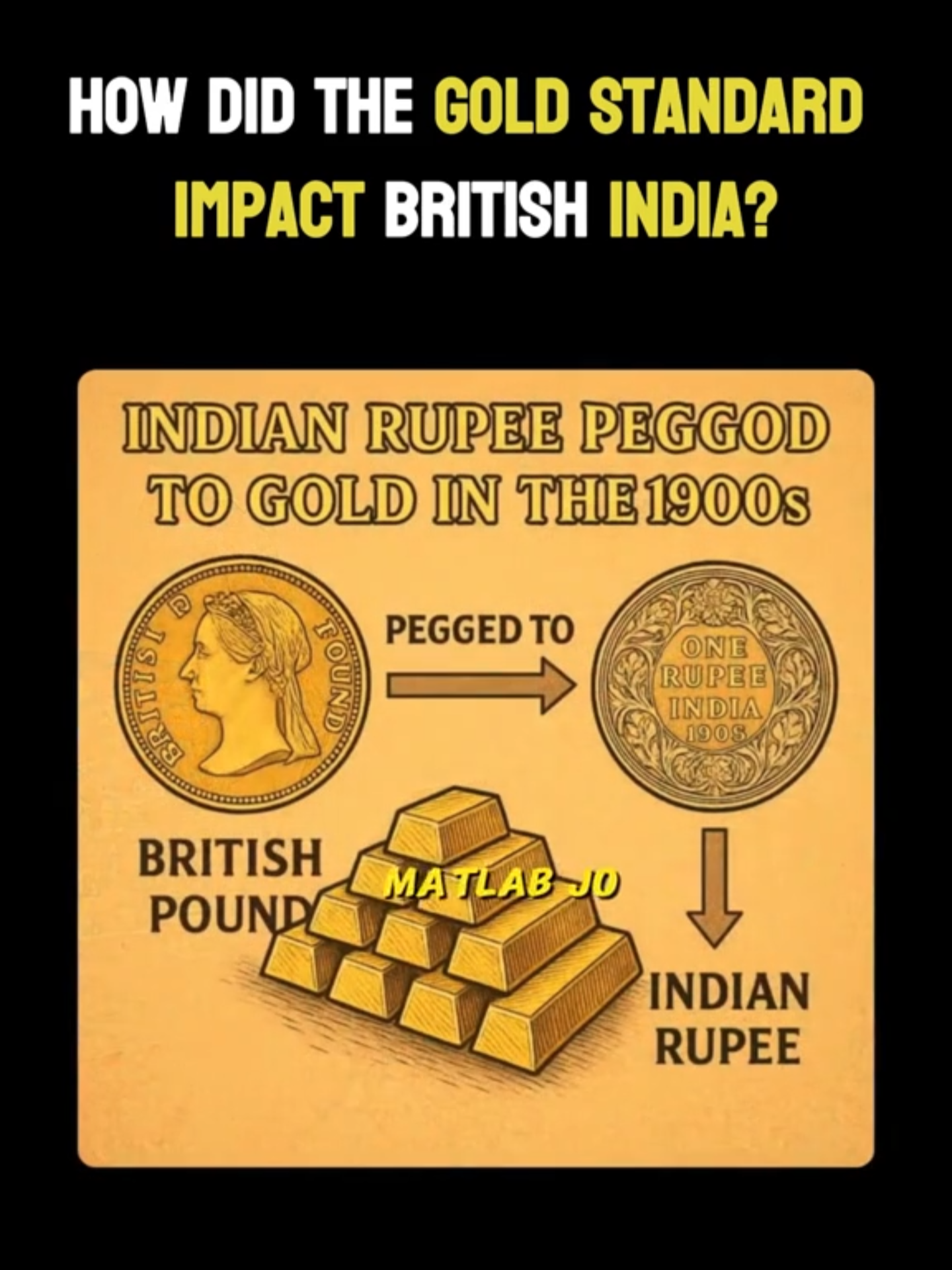 💰 What did the gold standard mean for British India? It wasn’t just a money system — it was a tool of control. The rupee’s value was locked to the pound, but who really benefited? 👀 This is more than just economic history — it’s a story of exploitation, power, and policy. 👉 Watch the full breakdown on our YouTube channel — Pakinomics. (Link in bio!) #Pakinomics #Pakistantiktok #fyp #blowup #viral #finance #PersonalFinance #money #moneytips #urdu #urdufinance #pakistan #karachi #lahore #FYP #Finance #Pakistan #Rupee #uk #uae #ISLAMABAD