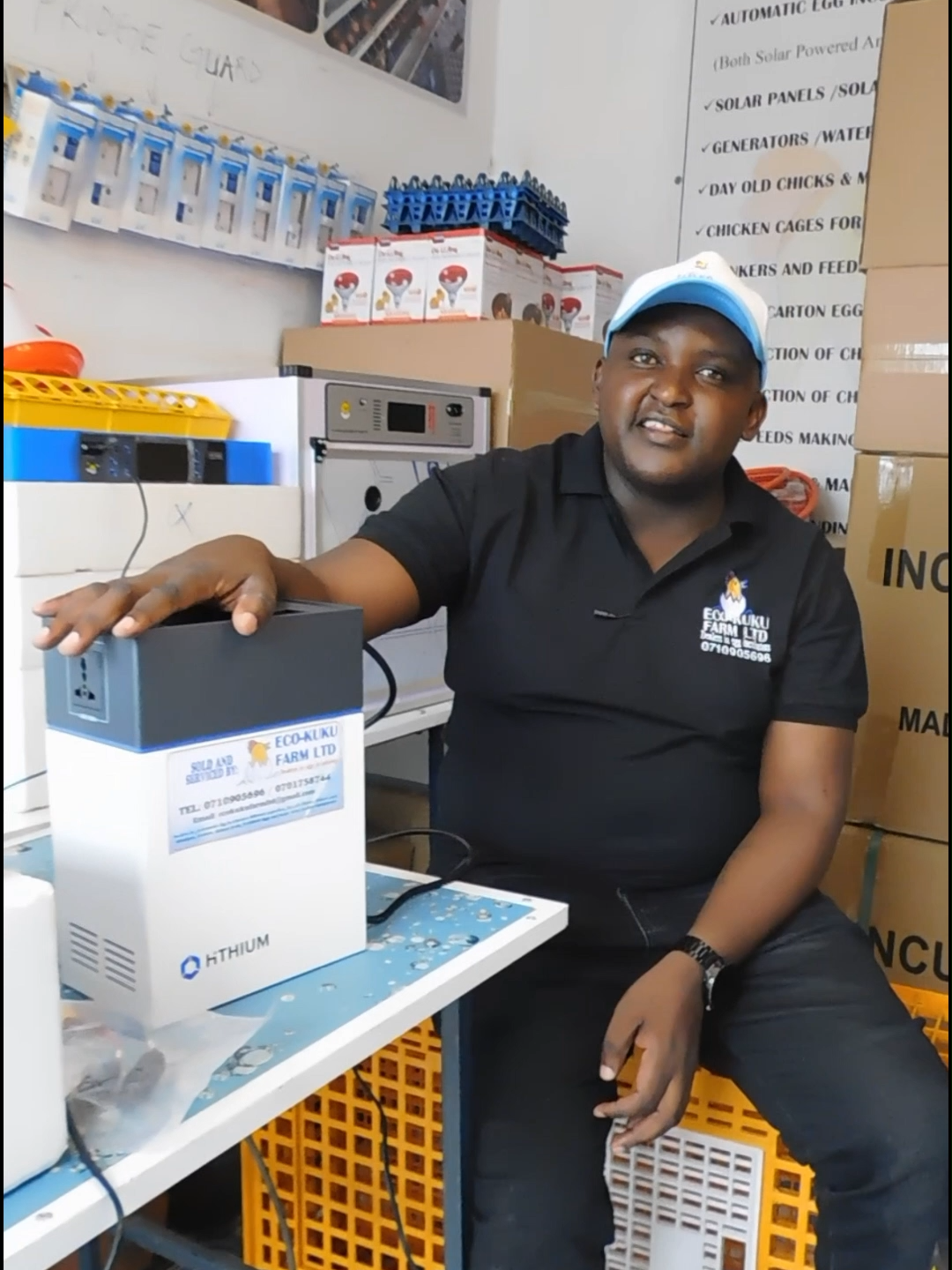 Hithium hero EE is by far the best back up solution for small AC/DC egg incubators. it can also be used to back up other home appliances like tvs, computers & fridges depeon their Wattage interested in the hithium hero EE? give us a phone call on 0710 905 696 and we'll answer any question you have. we do free deliveries Countrywide for this gadget, we're located in Nairobi, along Outer-ring road in Kariobangi (next to Kiamaiko Stage), you can visit us to learn more about poultry farming Karibu sana! #hithium
