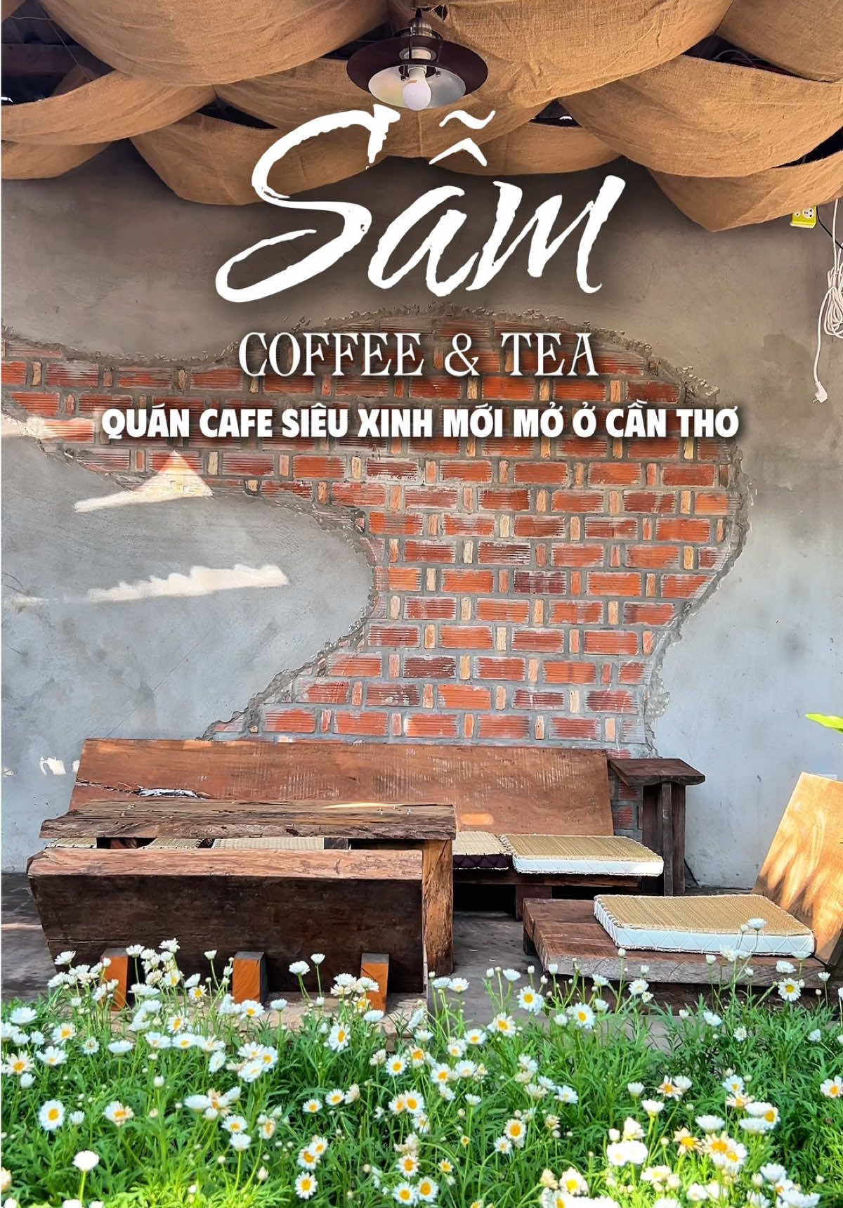 Phát hiện thêm một quán cafe decor siêu đẹp mới mở ở Cần Thơ 📍Sẫm Coffee & Tea - Số 4 Đường Số 1 Khu TĐC ĐHYD, An Khánh, Ninh Kiều #cafecantho #coffeecantho #65cantho #xuhuong #langthangcantho #reviewcantho 