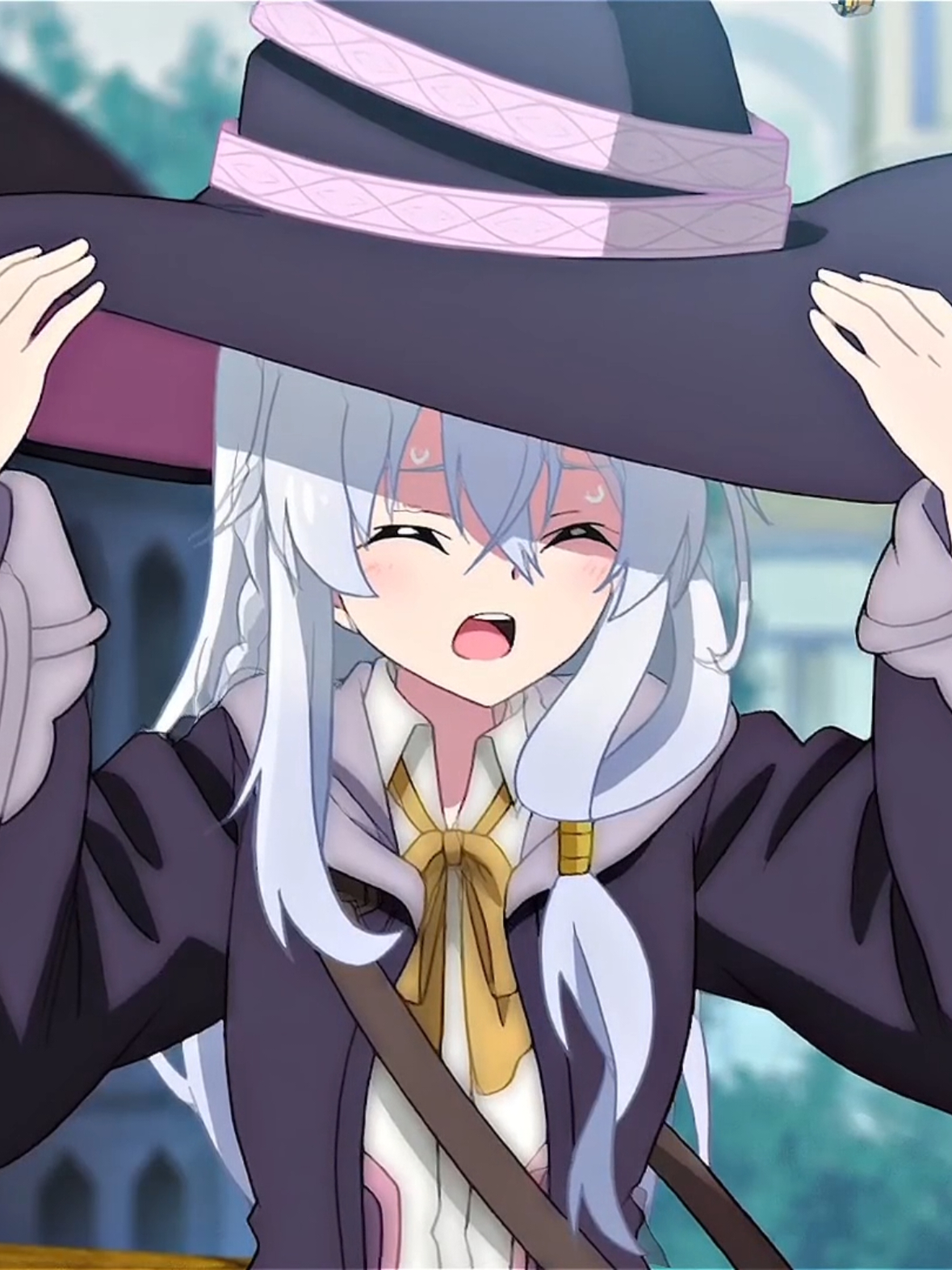 Mentahan dari anime Majo no Tabitabi - nama karakter: Elaina #elaina #anime #twixtor #editing #fyp 